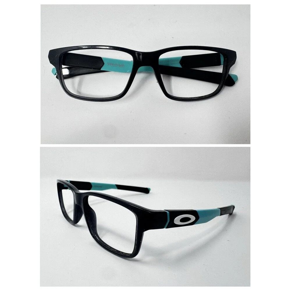 Oakley OY8007-0348 Field Day Black Ink Teal Eyeglass Frames 48-14-128